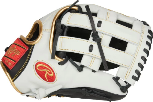 12.25 Inch Rawlings Encore EC1225-6BW Adult Outfield Baseball Glove - Image 3