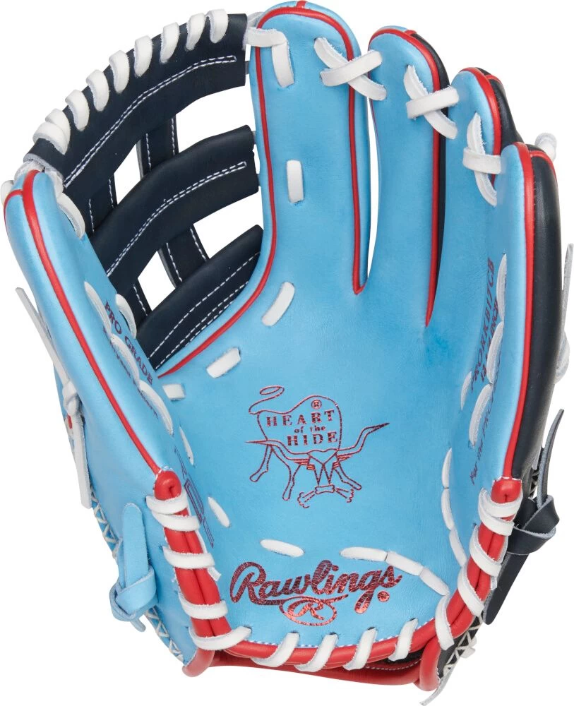 12.25 Inch Rawlings Heart Of The Hide R2G ColorSync 6.0 Adult Baseball Glove PRORKB17CB - Image 2