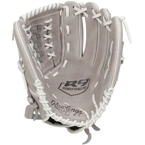 Rawlings R9 12.5" Fastpitch Softball Glove: R9SB125-18G-3/0 - Image 2