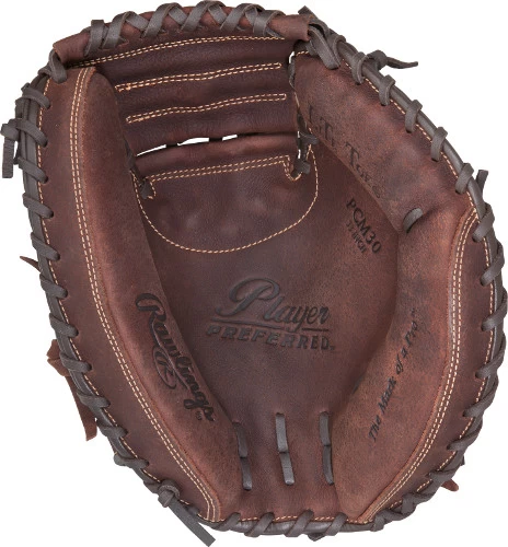 33 Inch Rawlings Player Preferred PCM30 Adult Baseball/Softball Catcher Mitt - Image 2
