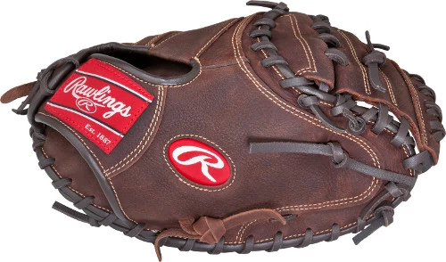 33 Inch Rawlings Player Preferred PCM30 Adult Baseball/Softball Catcher Mitt - Image 3