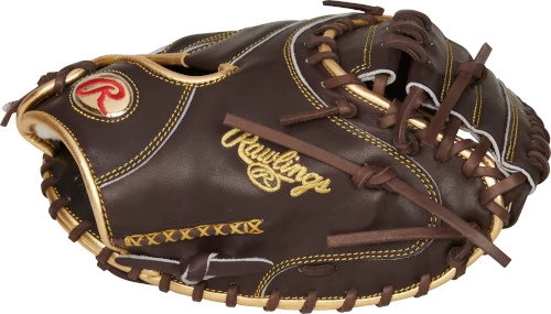 34 Inch Rawlings Gold Glove RGGCM43MO Adult Baseball Catcher Mitt - Image 3