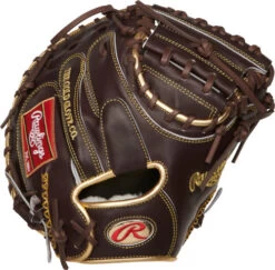 34 Inch Rawlings Gold Glove RGGCM43MO Adult Baseball Catcher Mitt