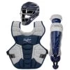 Rawlings Adult Navy/White VELO 2.0 Catcher's Gear Box Set: CSV2A-N/W