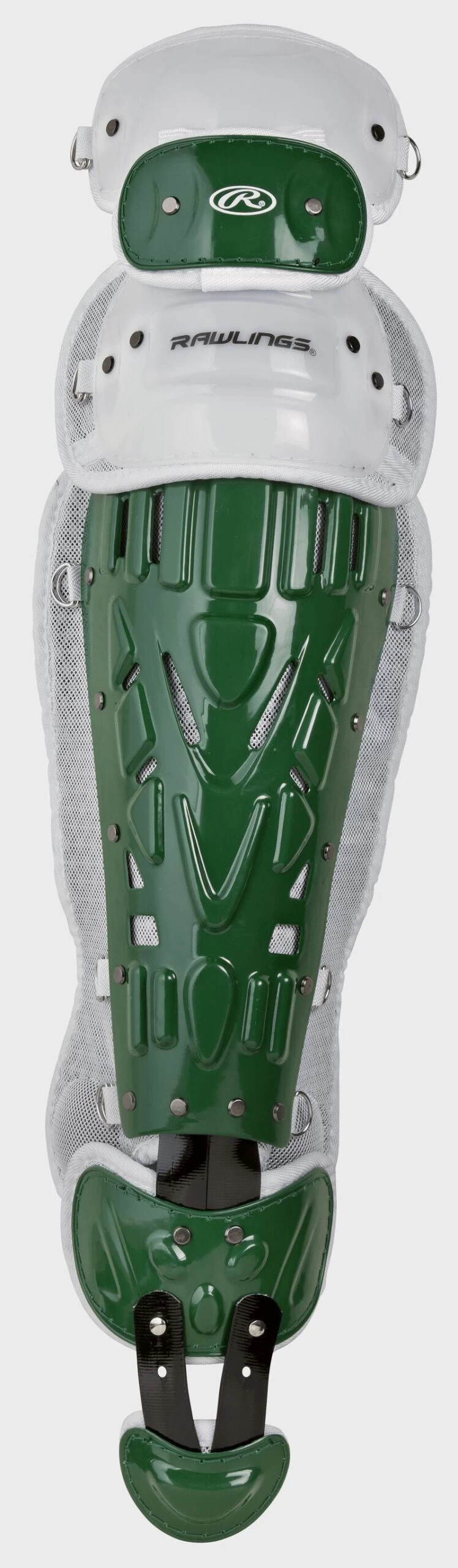 Rawlings Youth Dark Green/White VELO 2.0 Catcher's Gear Box Set: CSV2Y-DG / W - Image 4