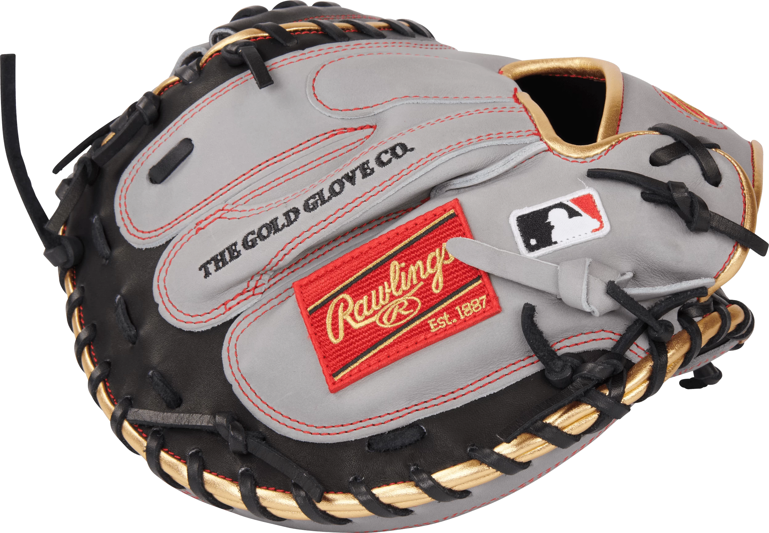 Rawlings Heart Of The Hide R2G 33" Baseball Catcher's Mitt: PRORCM33-23BGS - Image 4