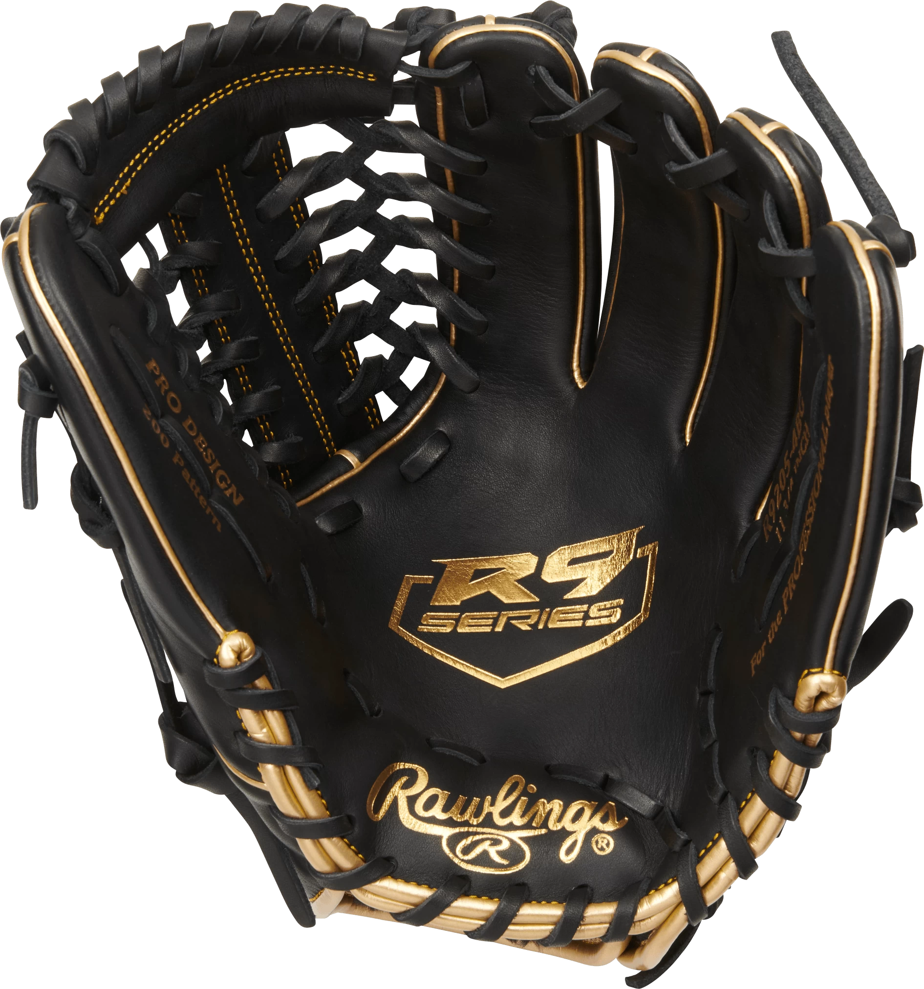 Rawlings R9 11.75" Infield/Pitcher's Baseball Glove: R9205-4BG - Image 2