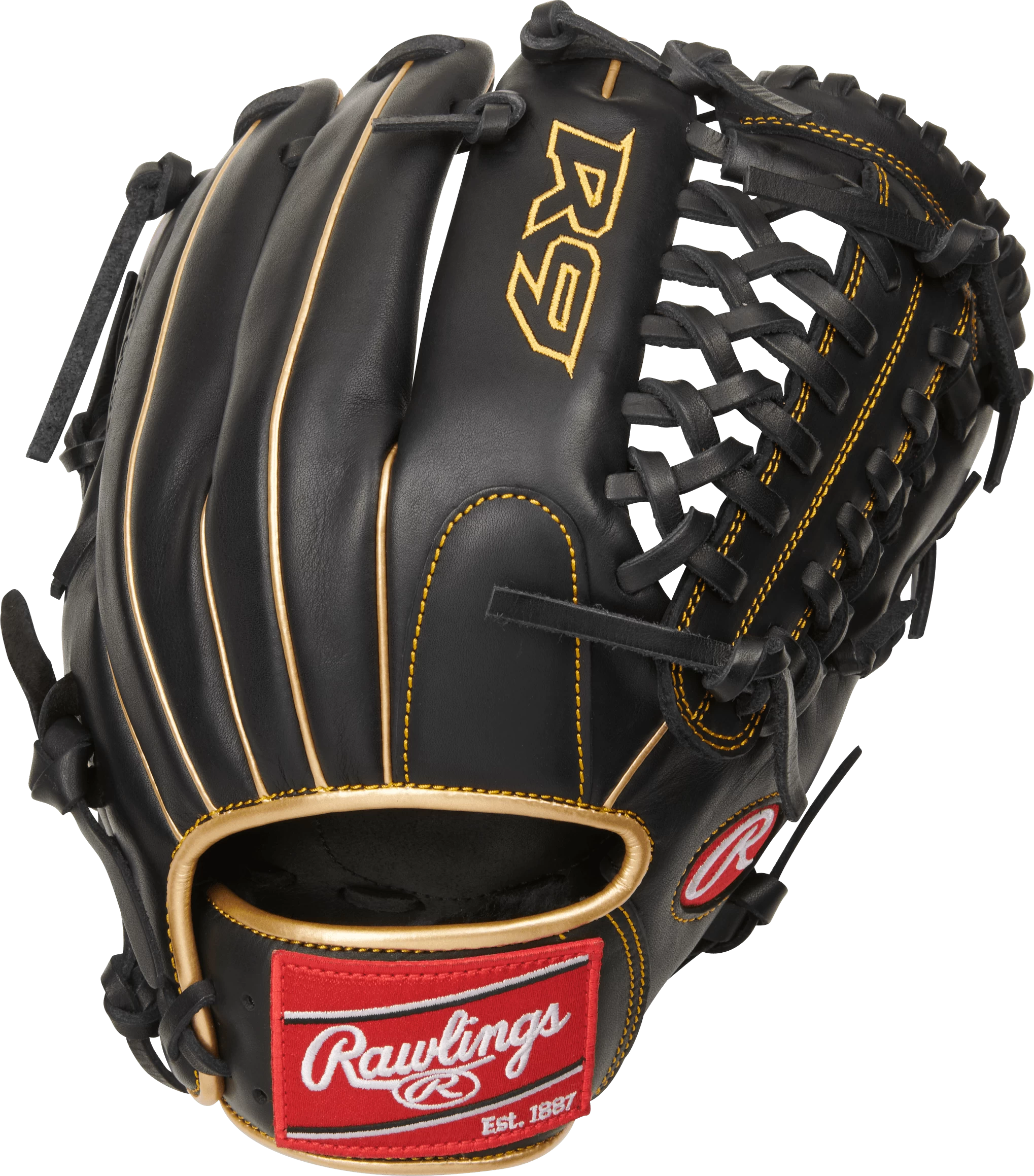 Rawlings R9 11.75" Infield/Pitcher's Baseball Glove: R9205-4BG