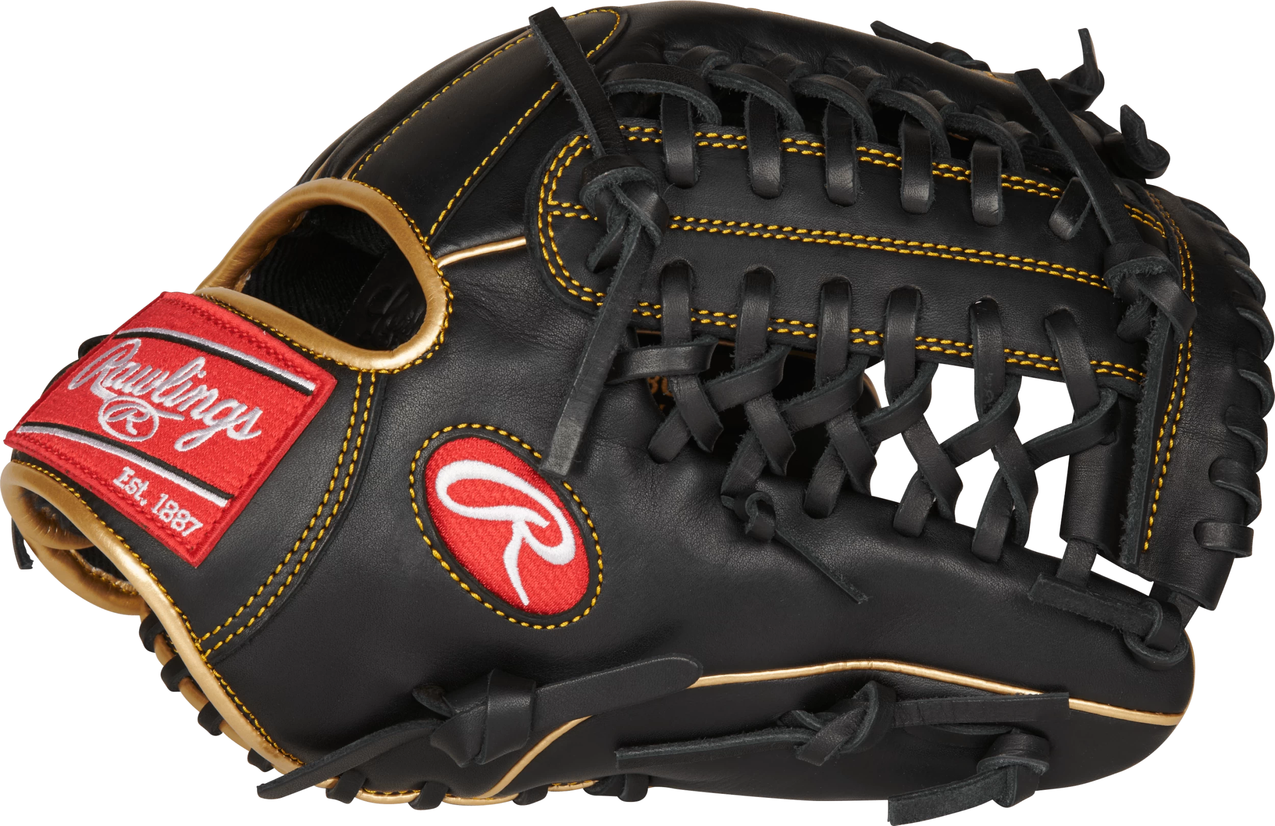 Rawlings R9 11.75" Infield/Pitcher's Baseball Glove: R9205-4BG - Image 3