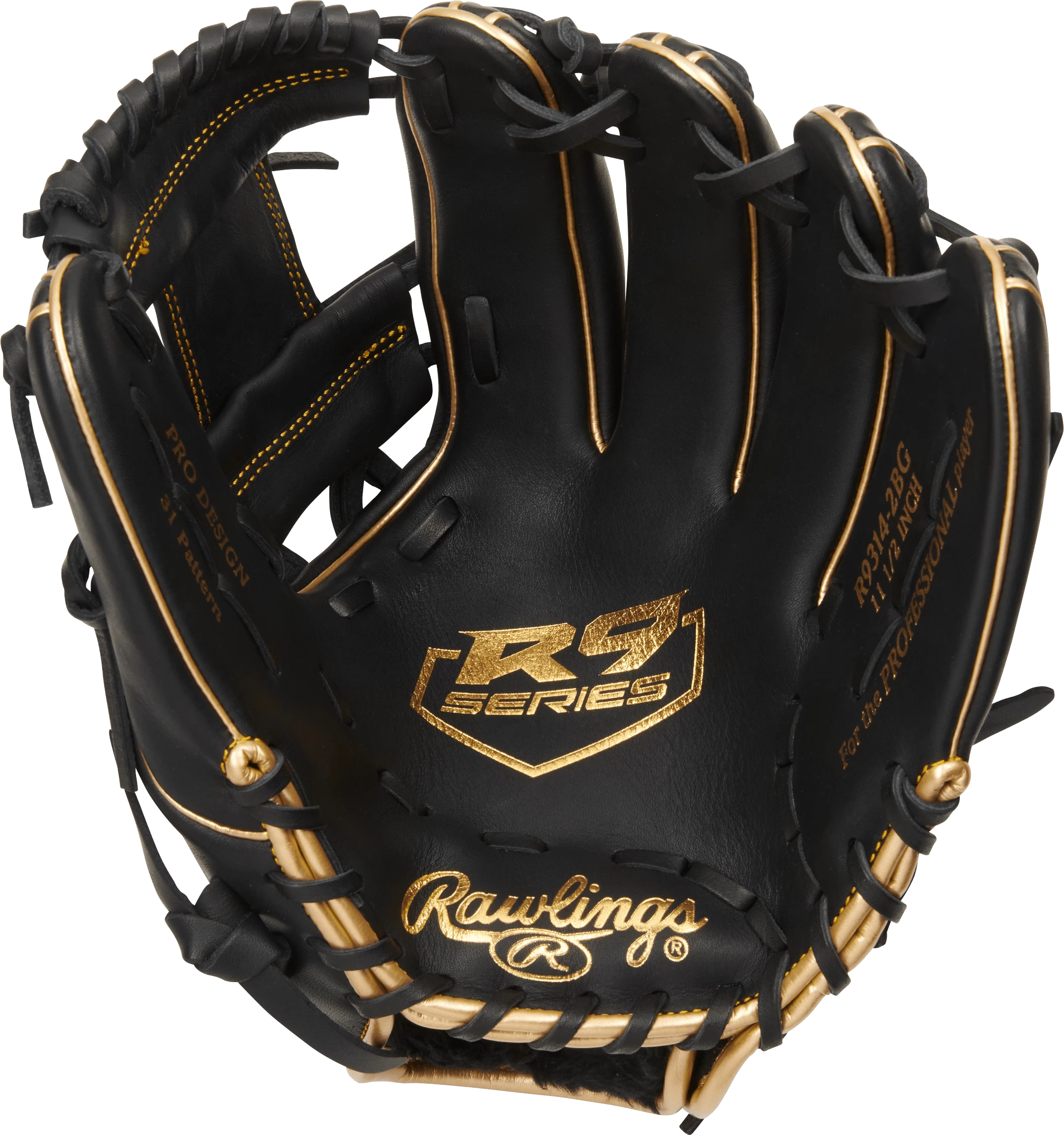 Rawlings R9 11.5" Infield Baseball Glove: R9314-2BG - Image 2