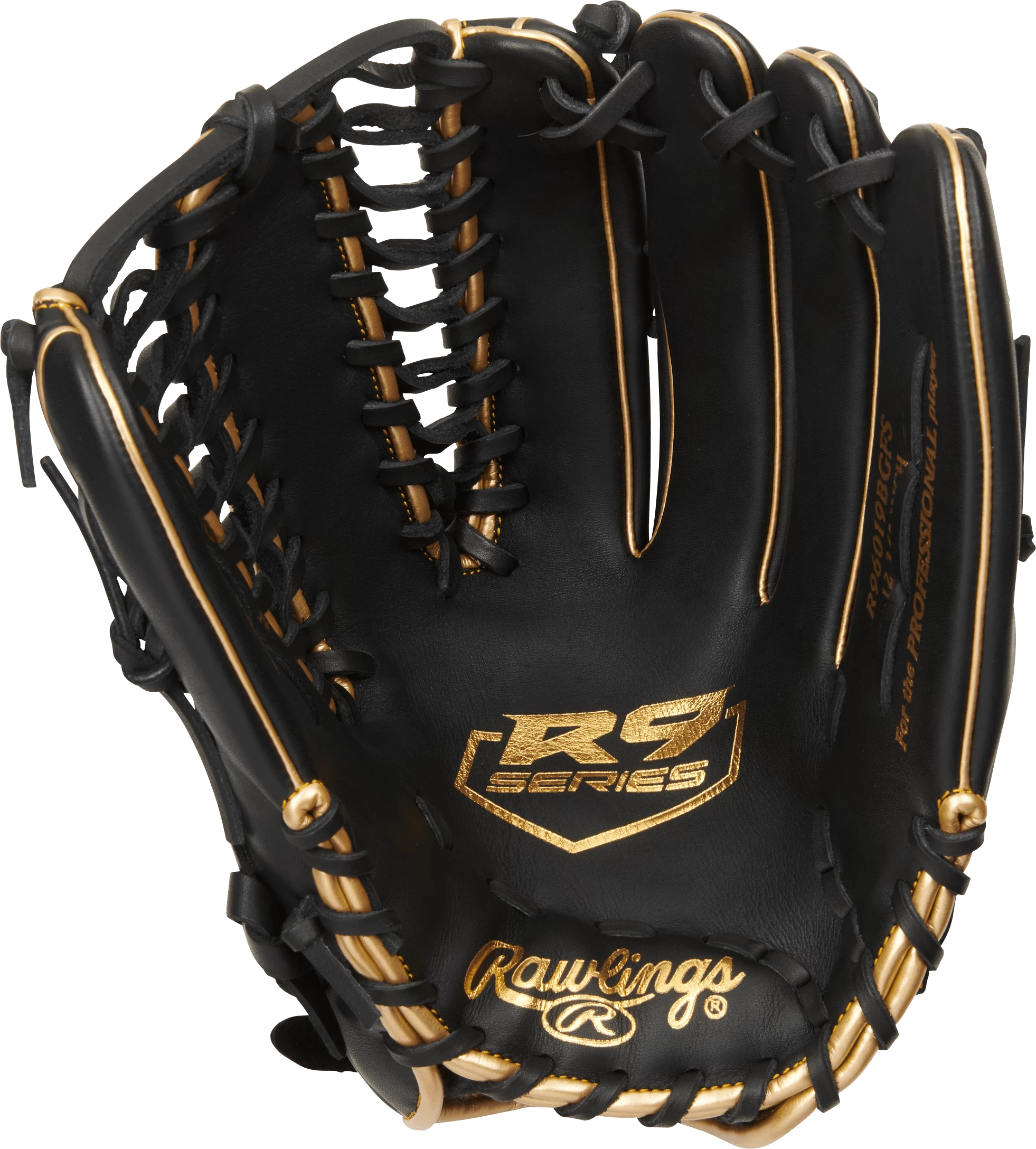 Rawlings R9 12.75" Outfield Baseball Glove: R96019BGFS - Image 2