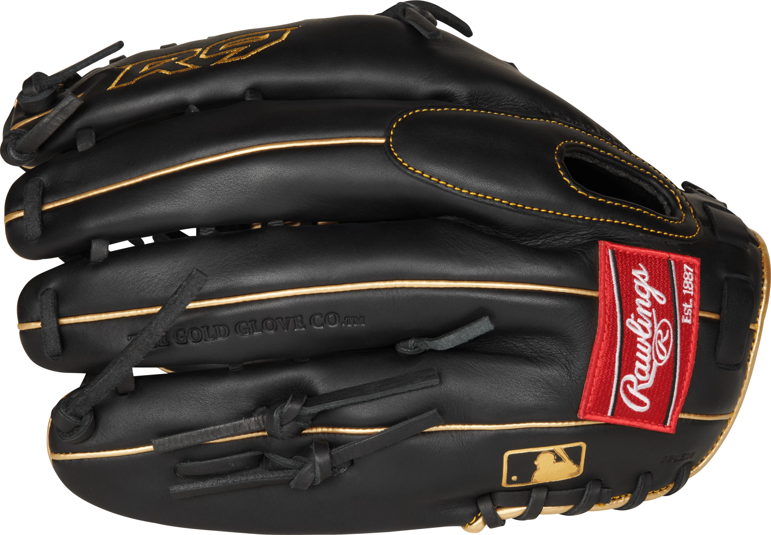 Rawlings R9 12.75" Outfield Baseball Glove: R96019BGFS - Image 4