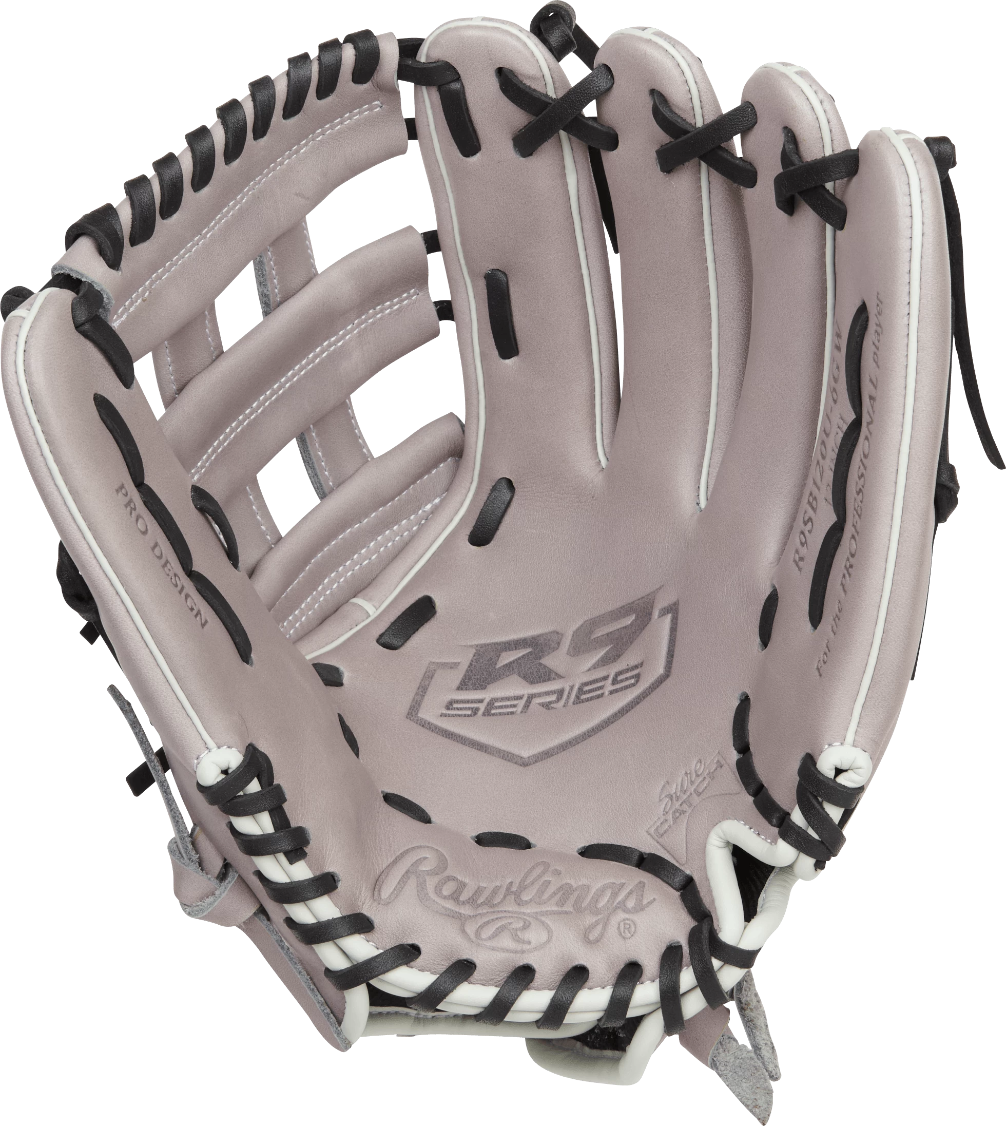 Rawlings R9 12" Fastpitch Softball Glove: R9SB120U-6GW - Image 3