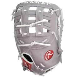 Rawlings R9 Series Fastpitch Softball First Base Mitt 12.5” R9SBFBM-17G