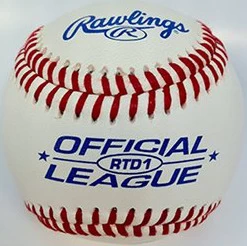 Rawlings Baseball - RTD1SO - HQ4Sports Logo Official League Baseball (One Dozen)