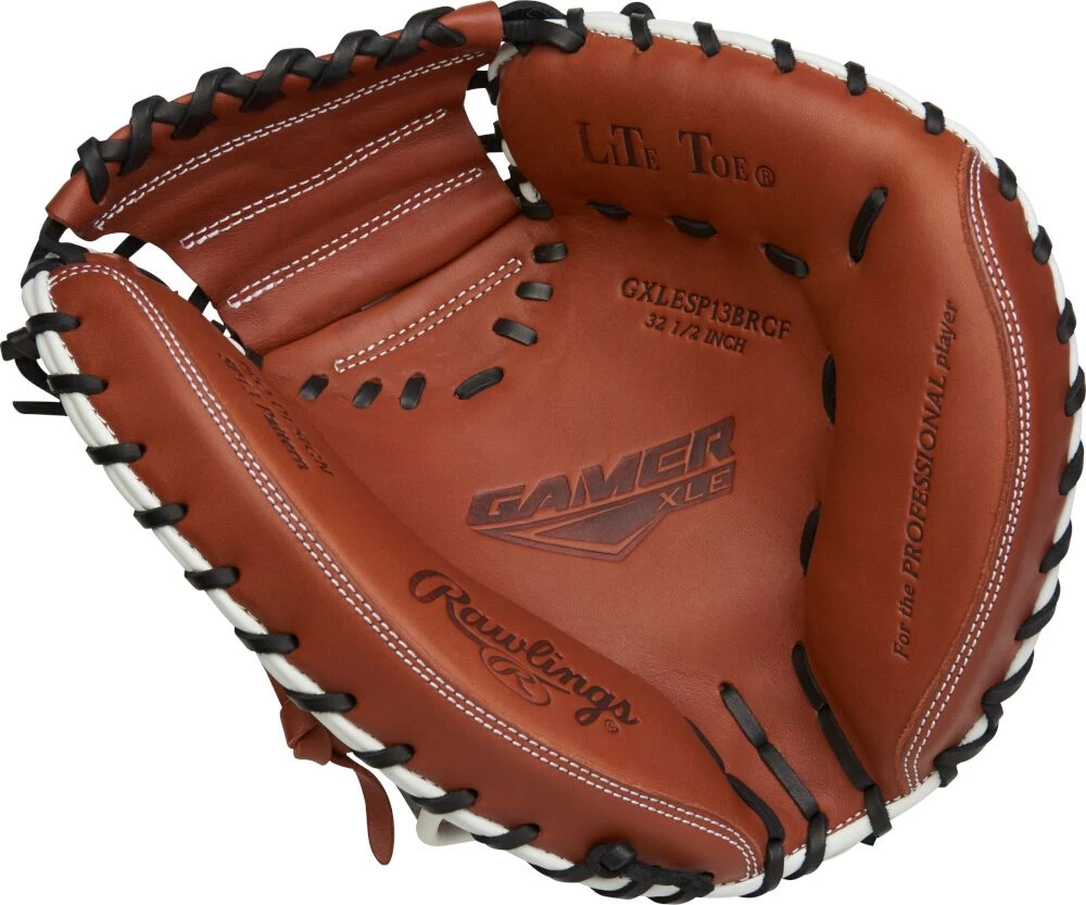 32.5 Inch Rawlings Gamer XLE Catcher's Baseball Mitt GXLESP13BRCF - Image 2