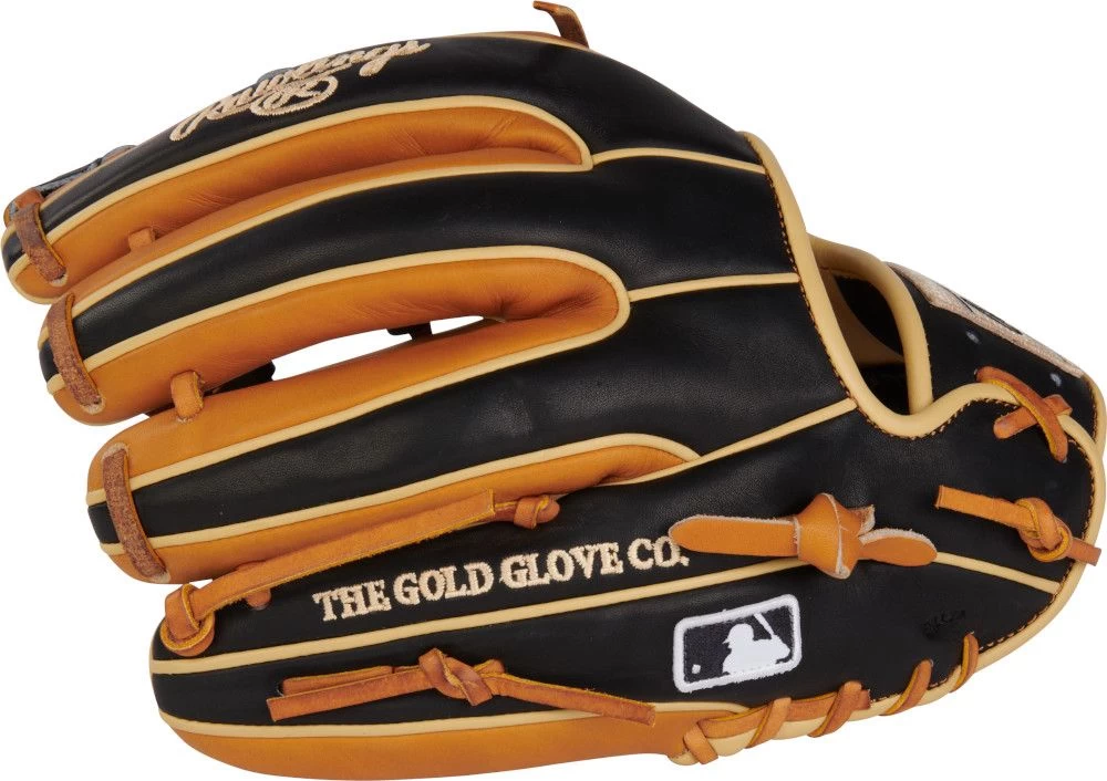 11.5 Inch Rawlings Heart Of The Hide Adult Infield Baseball Glove PRO934-13CBT - Gold Glove Club: February - Image 4