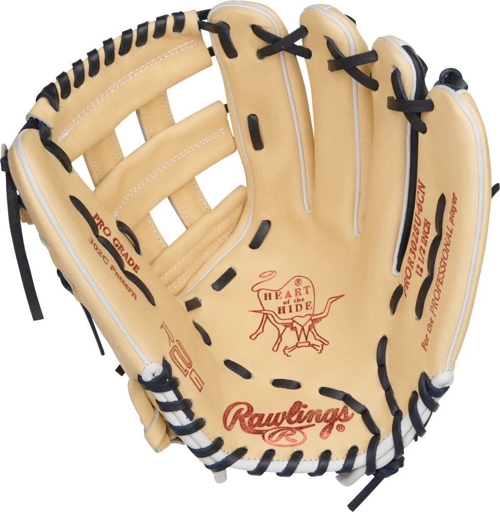 12.5 Inch Rawlings Heart Of The Hide R2G ColorSync 6.0 Youth Outfield Baseball Glove PROR3028U-6CN - Image 2