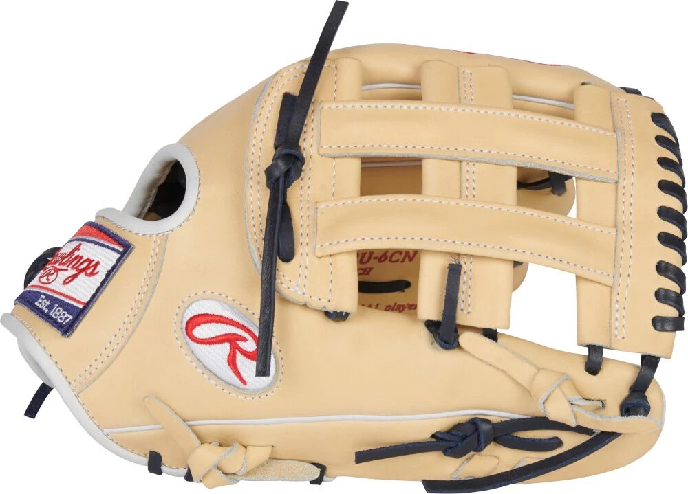 12.5 Inch Rawlings Heart Of The Hide R2G ColorSync 6.0 Youth Outfield Baseball Glove PROR3028U-6CN - Image 4