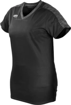 Rawlings Launch WLNCHJ Women's Short Sleeve V-Neck Jersey