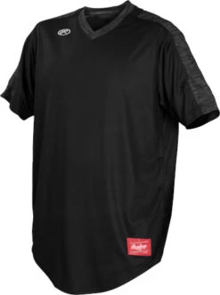 Rawlings Launch YLNCHJ Youth Short Sleeve V-Neck Jersey