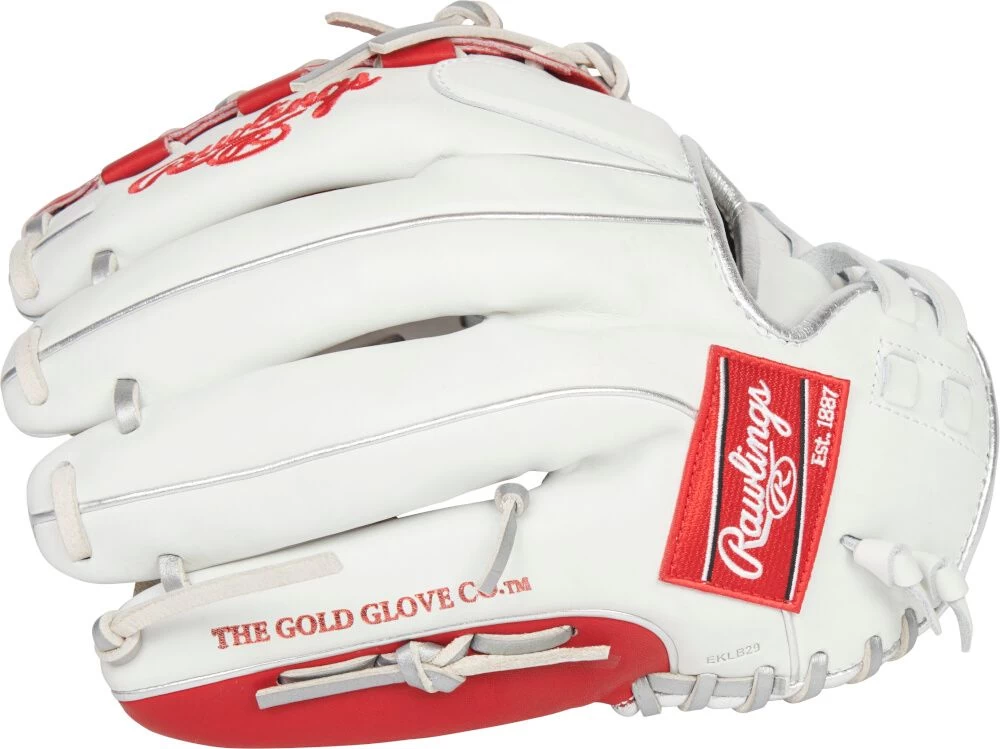 12.5 Inch Rawlings Liberty Advanced Color Series 4.0 Women's Fastpitch Softball Glove RLA125-18WSP - Image 3