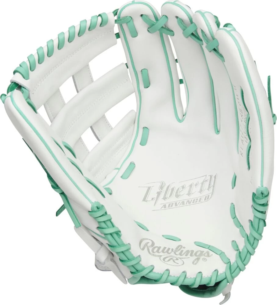 12.75 Inch Rawlings Liberty Advanced Color Series 4.0 Women's Fastpitch Softball Outfield Glove RLA1275SB-6WM - Image 2