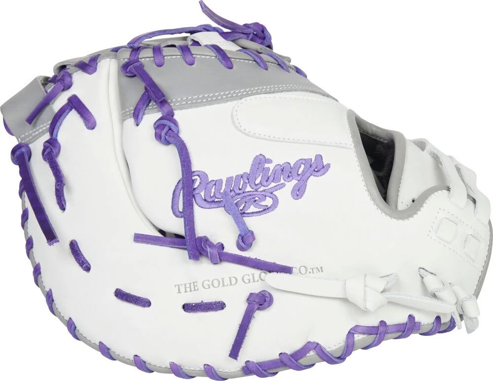 13 Inch Rawlings Liberty Advanced Color Series 4.0 Women's Fastpitch Softball Firstbase Mitt RLADCTSBWPG - Image 3