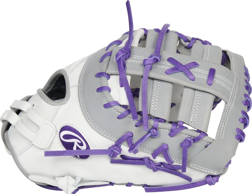 13 Inch Rawlings Liberty Advanced Color Series 4.0 Women's Fastpitch Softball Firstbase Mitt RLADCTSBWPG - Image 4