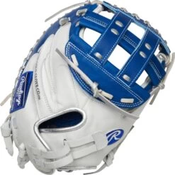 34 Inch Rawlings Liberty Advanced Color Series 4.0 Women's Fastpitch Softball Catcher's Mitt RLACM34FPWRP
