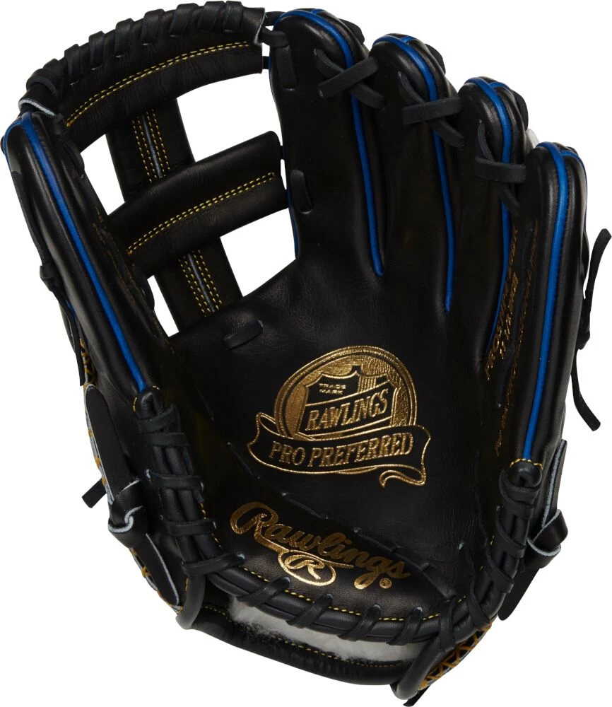 11.5 Inch Rawlings Pro Preferred Adult Infield Baseball Glove PROSNP4-20BR - Image 2