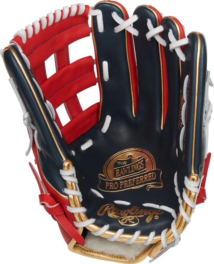 12.75 Inch Rawlings Pro Preferred Ronald Acuna's Adult Outfield Baseball Glove PROSRA13 - Image 2