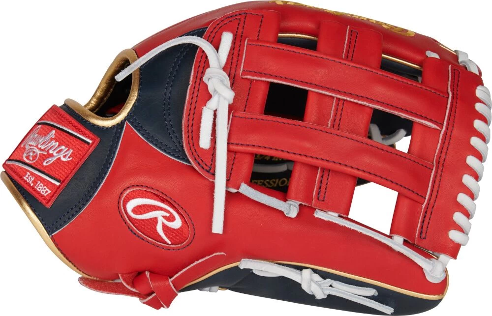12.75 Inch Rawlings Pro Preferred Ronald Acuna's Adult Outfield Baseball Glove PROSRA13 - Image 4