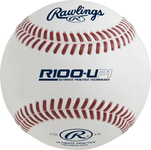 Rawlings R100-UP Ultimate Practice Combo R100-UP1BUCK24 Raised Seam High School Practice Baseball W/ Bucket - Image 3