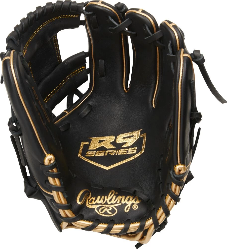 11.5 Inch Rawlings R9 Adult Infield Baseball Glove R9204-2BG - Image 2