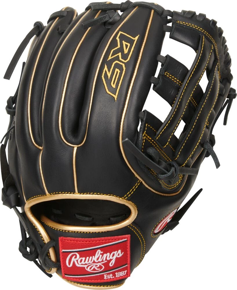 11.75 Inch Rawlings R9 Adult Infield Baseball Glove R9315-6BG