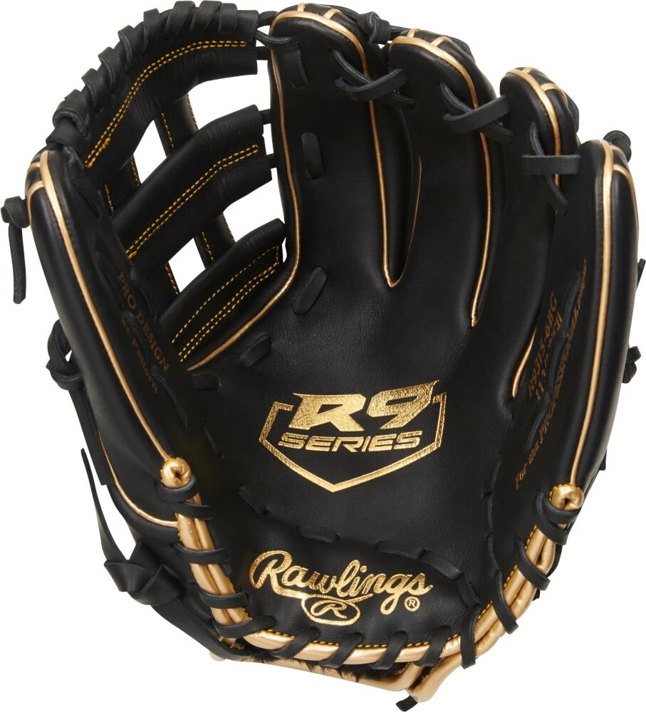 11.75 Inch Rawlings R9 Adult Infield Baseball Glove R9315-6BG - Image 2
