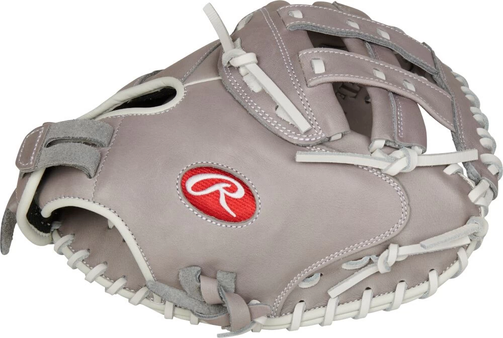 33 Inch Rawlings R9 Women's Fastpitch Softball Catcher's Mitt R9SBCM33-24G - Image 3