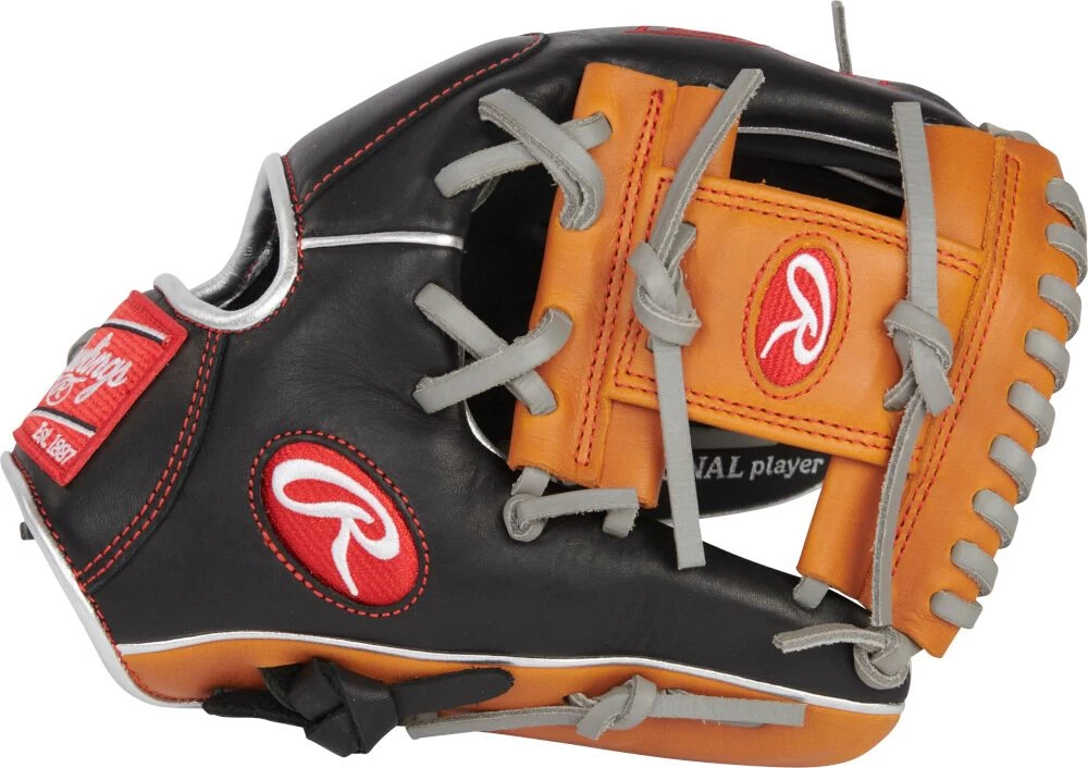 11.25 Inch Rawlings R9 Contour Youth Infield Baseball Glove R91125U-2BT - Image 4