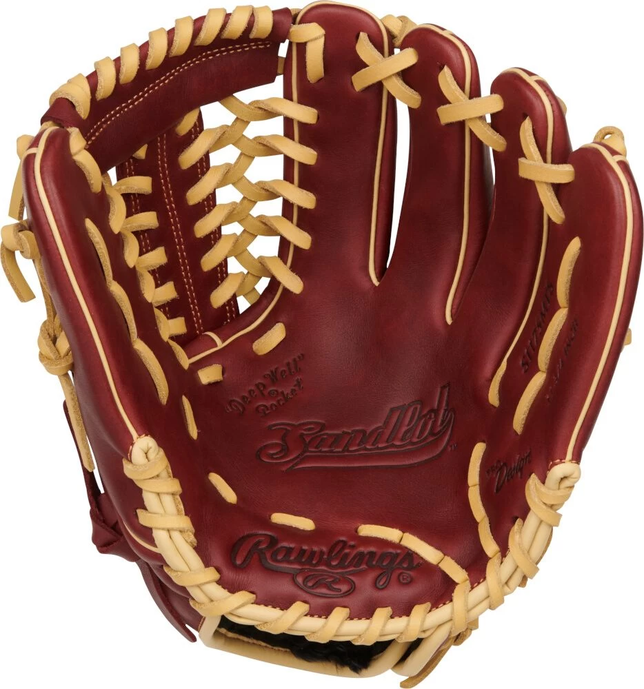 11.75 Inch Rawlings Sandlot Adult Infield Baseball Glove S1175MTS - Image 2